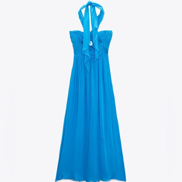 Zara Cut Out Maxi Dress - Picture 12 of 16